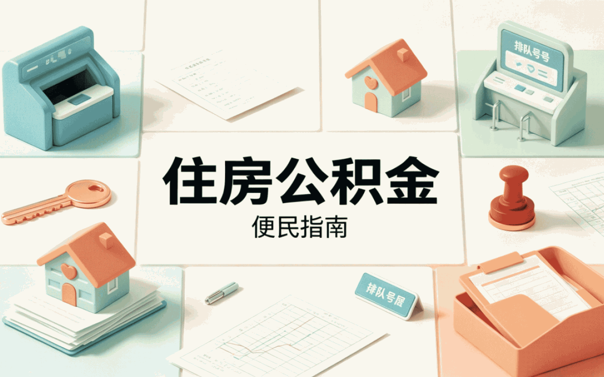 迪庆买房公积金提取所需材料我头回办完复盘